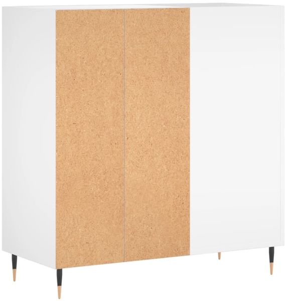 vidaXL Plattenschrank Weiß 84,5x38x89 cm Holzwerkstoff 831764 Bild 6