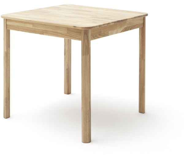 Esszimmertisch Oskar | 80X80 | Wildeiche massiv