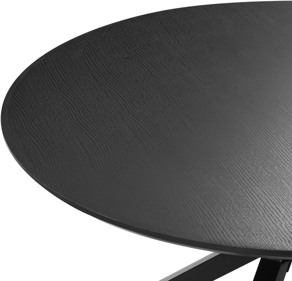 Esstisch FITZROY Schwarz 120 cm 120 cm Bild 5