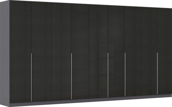 OTTO home Drehtürenschrank Kleiderschrank Schrank Garderobe AGORDO Schlafzimmer (in zwei Griff-Farben, Breiten 91-405 cm, Dekor- oder Hochglanzfront) durchdachte Innenausstattung, in 8 Breiten und 2 Höhen MADE IN GERMANY