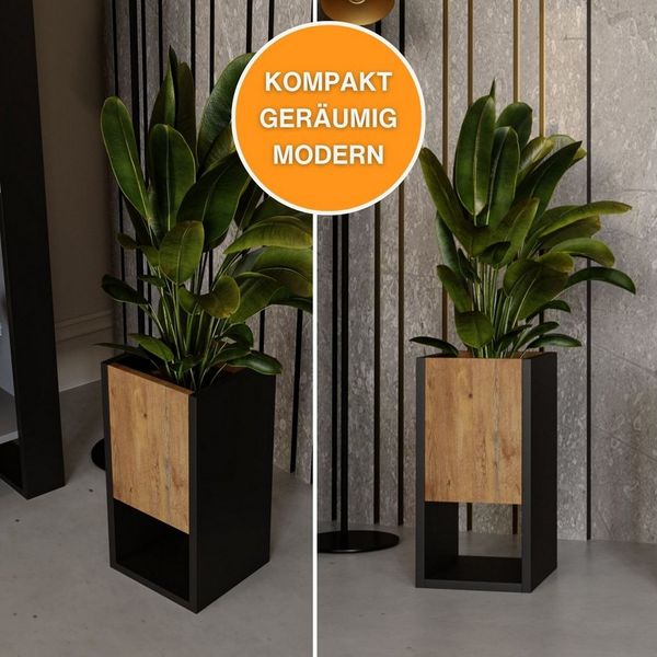 Raumhirsch Furniture Blumenständer für Innenräume, Blumenkasten ohne Einsatz, Pflanzkasten