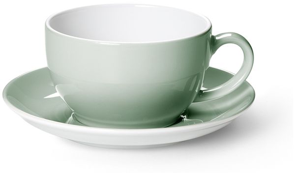 Dibbern Cappuccino Obertasse Solid Color Salbei