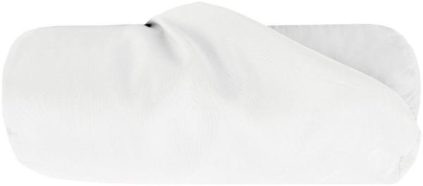 Bestlivings Bezug für Nackenrolle 10x25cm ( BxL ) Bezug in Weiß, in vielen Farben