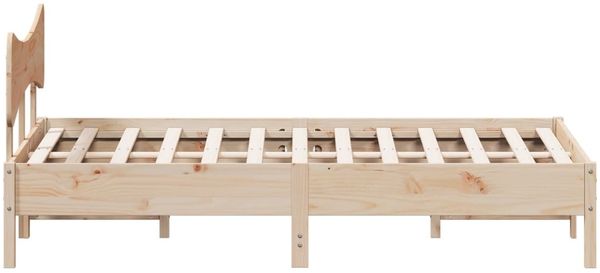 vidaXL Massivholzbett ohne Matratze 120x200 cm Kiefernholz 3328235 Bild 7