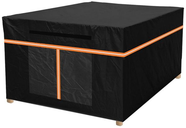 FUROKOY Gartenmöbel-Schutzhülle,Staubschutzhüllen,Outdoor Patio Garten, 420D Oxford-Gewebe,Schwarz