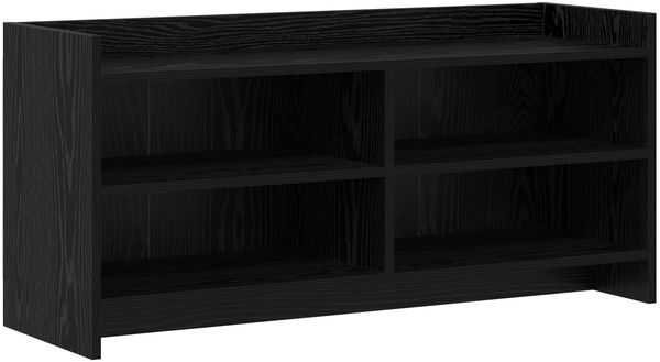 vidaXL TV-Schränk 100 x 33 x 47 cm Schwarze Eiche Holzwerkstoff 8011220
