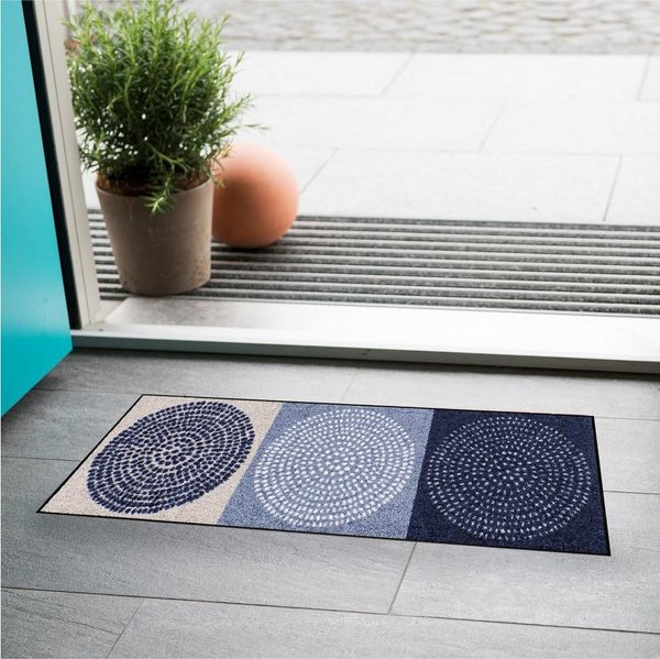 Salonloewe Fußmatte Fußmatte "Nestor", eckig, Höhe: 7 mm, Motiv