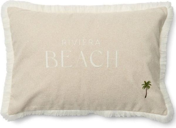 Rivièra Maison Kissenhülle Kissenhülle Beach Palm Tree Pillow Cover (65x45cm)