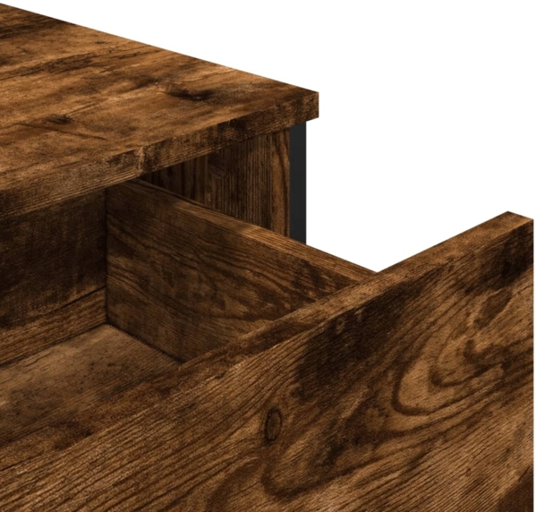 vidaXL Sideboard Räuchereiche 79,5x35,5x74,5 cm Holzwerkstoff 848546 Bild 7