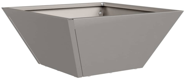 vidaXL Garten-Pflanzgefäß Rostig 35 x 35 x 15 cm Wetterfeststahl 873808 Bild 1