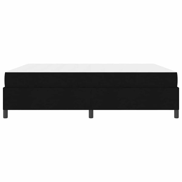 vidaXL Boxspringbett Schwarz 180 x 200 cm Stoff 3398880 Bild 8
