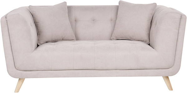 Sofa 2-Sitzer HABO Stoff Taupe