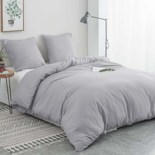 Winter Bettwäsche Microfaser 1 Bettbezug 200x200cm + 2 Kissenbezug 80x80cm YKK