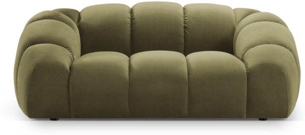 Micadoni Sofa Diana 2-Sitzer Samt Grün