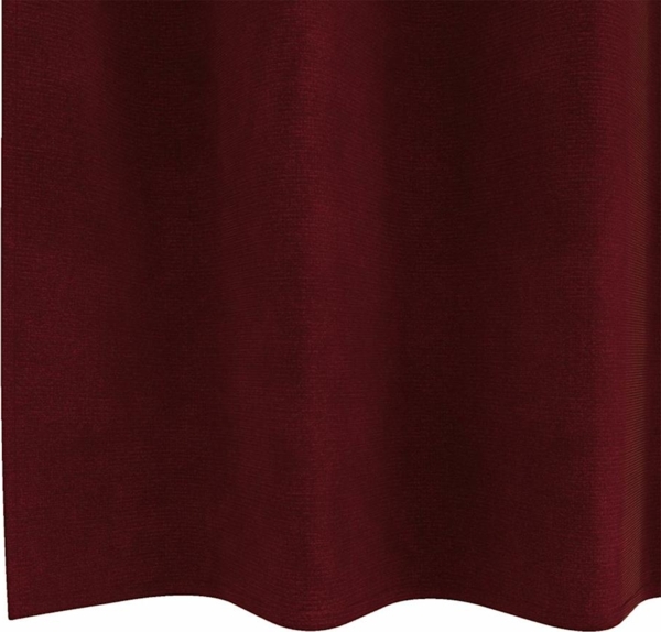 vidaXL Verdunkelungsvorhänge 2 pcs Weinrot 140 x 175 cm Samt 4107299 Bild 4