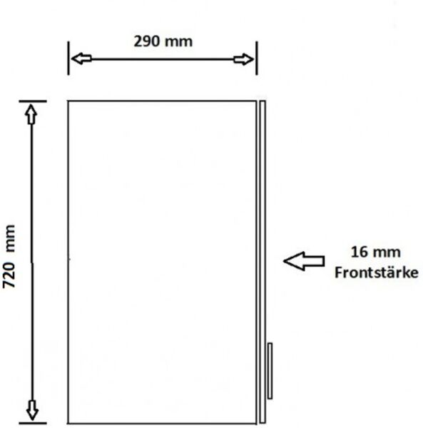 Küche ARONA + MONZA 280 + 180 cm Küchenzeile Küchenblock Einbauküche Kaschmir beige matt + Nußbaum + Schwarz matt Bild 10
