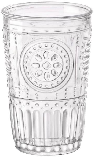 Becher Bormioli Rocco Romantic Durchsichtig Glas (340 Ml) (6 Stück)