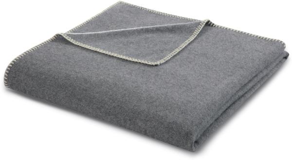 Biederlack Plaid Light Wool|150x200 cm| grey