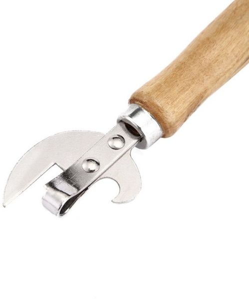 Flaschenoeffner, Holz, Silber