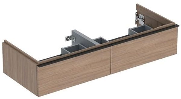 Unterschrank iCon 2 Schubladen 118 4x24 7 Eiche