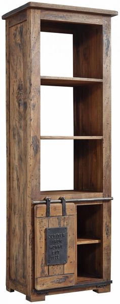Bücherregal Mango 60x41x180 natur lackiert RAILWAY #104