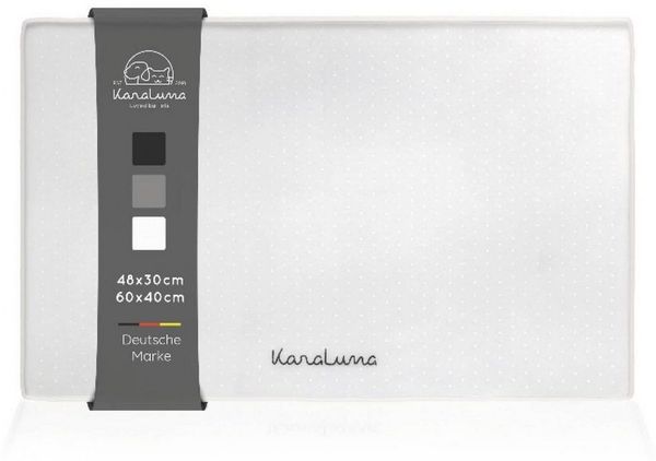 KaraLuna Futternapf Napfunterlage aus Silikon I Futtermatte Hundenapf Unterlage Katzennapf, Silikon-Napfunterlage