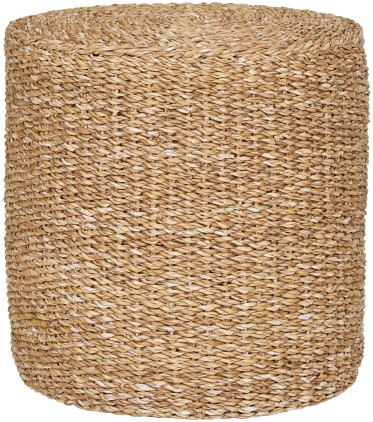 House Nordic Pouf, Seegras/Baumwolle, natur, ø40x40 cm