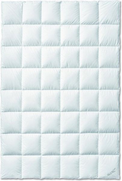 KÜNSEMÜLLER Daunenbettdecke Daunenbettdecke, „Labrador Medium“, Füllung: 100% Daunen, Bezug: 100% Baumwolle, Daunenweich einkuscheln und wohlfühlen