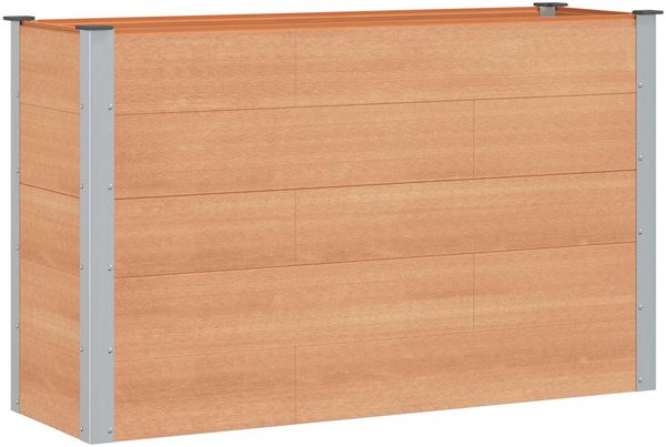 vidaXL Hochbeet Braun 150 x 50 x 91 cm 42039001