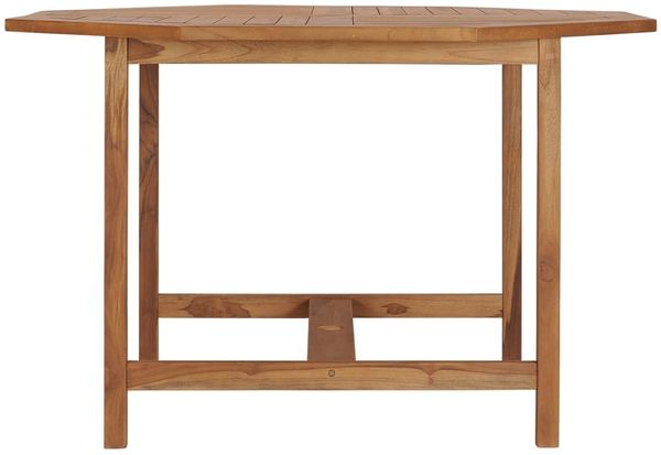 vidaXL Garten-Esstisch 110x110x75 cm Massivholz Teak 318478 Bild 3