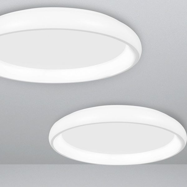 Nova Luce 8105605 ALBI LED Deckenleuchte 1-flammig 3000K Weiss 41cm