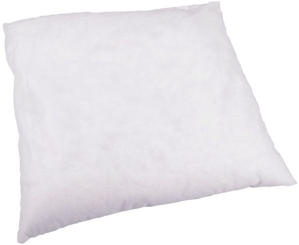 Dekokissen weiß 40x40 cm mit Füllung 100% Polyester | Sofakissen | Kissenbezug aus 100% Polypropylen | Zierkissen für Sofa Bett Wohnzimmer