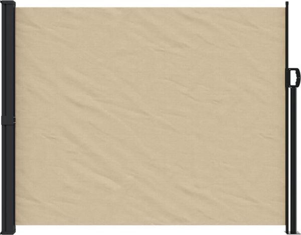 vidaXL Seitenmarkise Ausziehbar Beige 160x600 cm 4004525 Bild 3