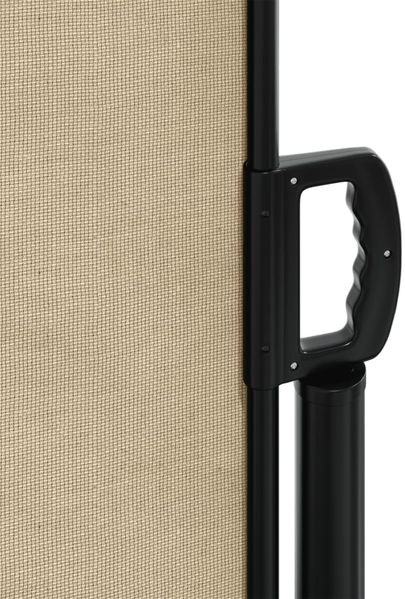 vidaXL Seitenmarkise Ausziehbar Beige 160x600 cm 4004525 Bild 8
