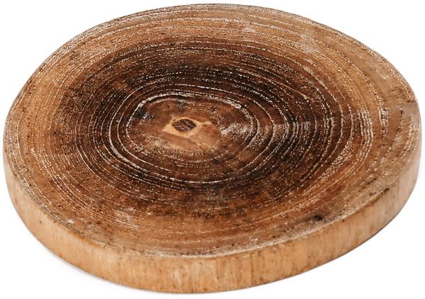 Der Teak-Root-Boho-Untersetzer