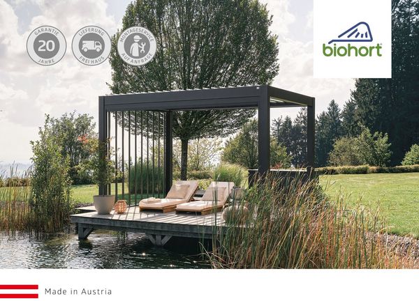 Biohort LED Solarleuchte für Gerätehaus und Geräteschrank, LED fest integriert, Warmweiß, Magnethalterung