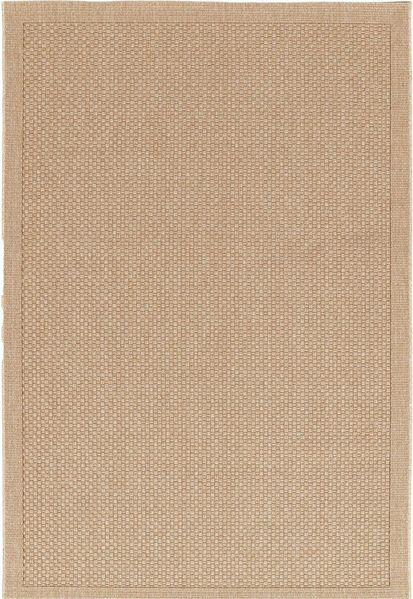 OTTO home Teppich Arona, Sisal-Optik mit Bordüre, auch für Balkon und Terrasse, rechteckig, Höhe: 7 mm, In- und Outdoor geeignet, Wetterfest & UV-beständig