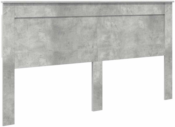 vidaXL Aufbewahrungsbett Beton Grau 180x200 cm Holzwerkstoff 3410226 Bild 6