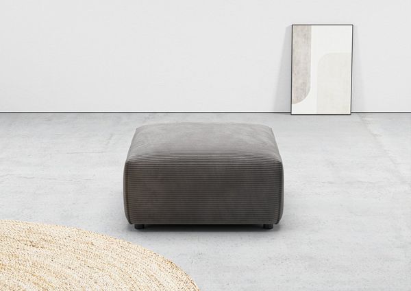 andas Hocker Glimminge auch in Breitcord, Feincord und Easy care-Bezug, passend zur Serie "Glimminge"
