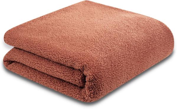 Wohndecke Teddy, Biederlack, besonders kuschelig und anschmiegsam