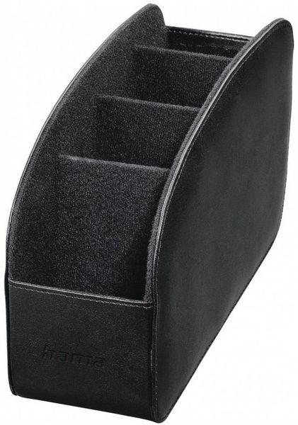 Hama Aufbewahrungsbox Hama Fernbedienungshalter Major schwarz für Ordnung (Stilvolles Design in Schwarz, praktische Aufbewahrung)