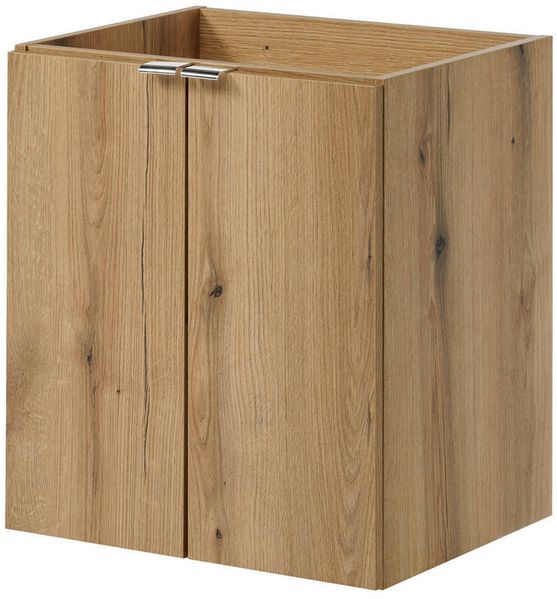 Waschtisch Skelbolu mit Türen 50x57x39 cm Eicheoptik [en. casa] Bild 3