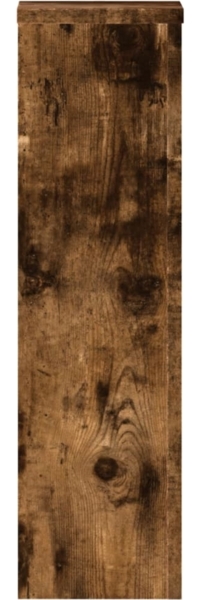 vidaXL Pflanzenständer 2 Stk. Räuchereiche 17 x 17 x 60 cm Holzwerkstoff 852937 Bild 5