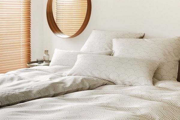 Elegante Bettwäsche Maison Arcs, Mako-Satin, 2 teilig, angenehmes Hautgefühl