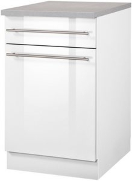 wiho Küchen Unterschrank Chicago 40 cm breit, 1 Schubkasten und 1 Tür Bild 6