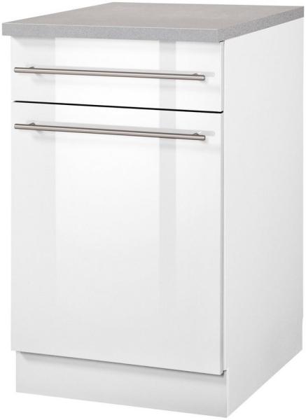 wiho Küchen Unterschrank Chicago 40 cm breit, 1 Schubkasten und 1 Tür Bild 1