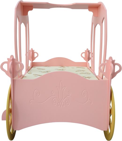 Kinderbett Prinzessin Kutsche in Rosa Bild 5