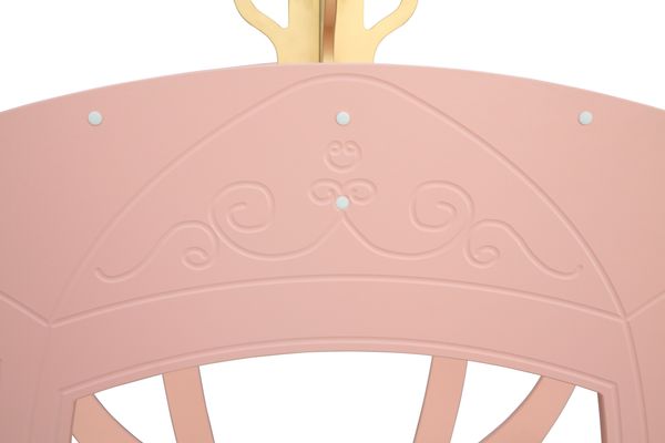 Kinderbett Prinzessin Kutsche in Rosa Bild 6