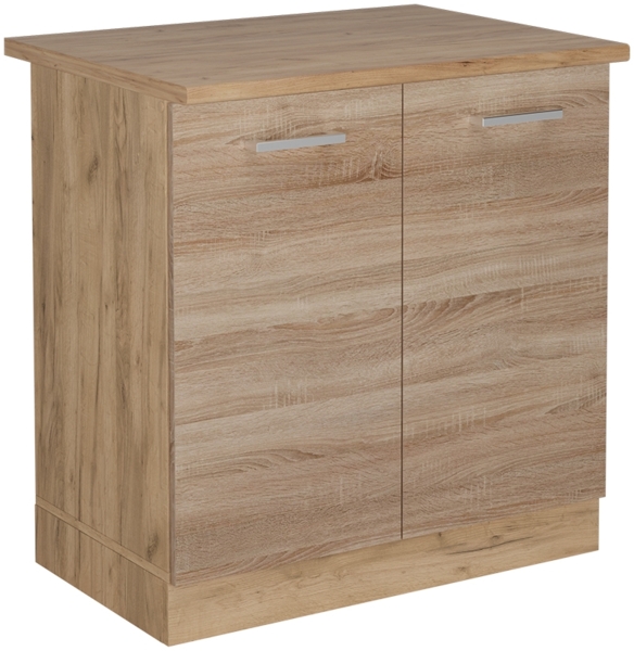 Spülenunterschrank R-Line Sonoma 80 cm , AP Eiche Vicco