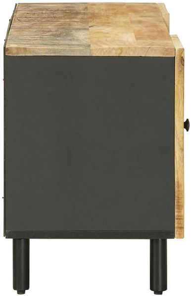 vidaXL Stauraumschränke Natur 105 x 33 x 46 cm Massivholz Mango 4018844 Bild 5
